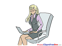 Businesswoman download Finance Illustrations