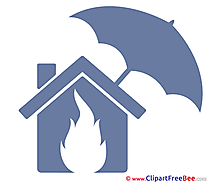 Fire Insurance Clipart Finance Illustrations
