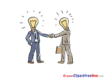 Meeting Businessmen Finance Clip Art for free