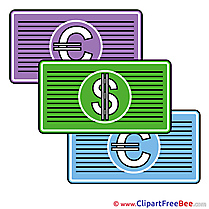 Banknotes Cliparts Money for free
