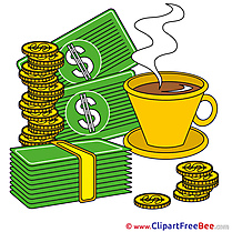 Coffee free Illustration Money