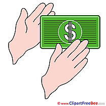 Hands Dollar Money download Illustration