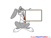 Rabbit Presentation free Cliparts for download