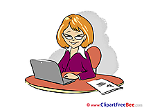 Secretary Clipart free Image download