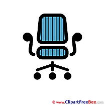 Office Chair Cliparts Presentation for free
