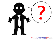 Question Man Clip Art download Presentation