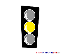 Yellow Traffic Light Pics Presentation free Image