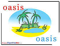 Oasis Clipart Alphabet free Images