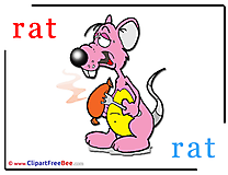 Rat Alphabet Illustrations for free