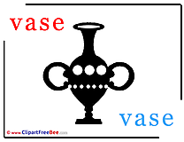 Vase Clipart Alphabet Illustrations