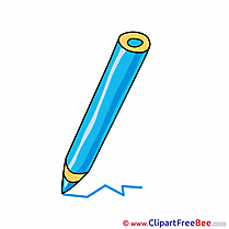 Blue Pencil free Illustration School
