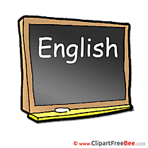 English Lesson School Clip Art for free