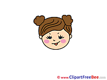 Free Girl Cliparts Emotions