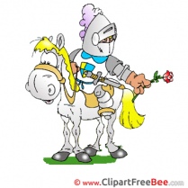 Knight Horse Fairy Tale Illustrations for free