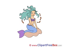 Mermaid Fishes Fairy Tale free Images download