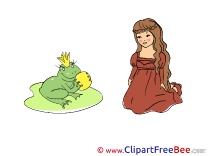 Princess Frog free Cliparts Fairy Tale