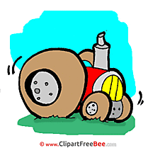 Agricultural Machine Tractor Clipart free Illustrations