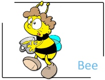 Bee Clipart Image free - Farm Cliparts free