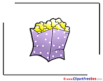 Popcorn printable Illustrations for free