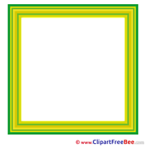 Green download Clipart Frames Cliparts