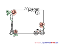 Paris Roses Frames download Illustration