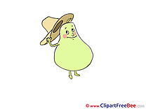 Hat Pear Pics download Illustration