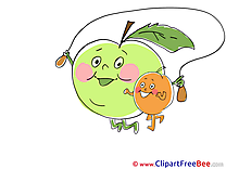 Skipping Rope Apple Pics free download Image