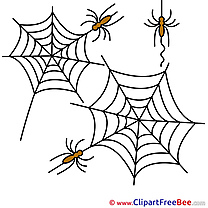 Arachnida Spiders Web free Illustration Halloween