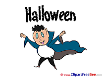 Boy Vampire download Halloween Illustrations
