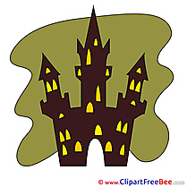 Chateau Halloween Illustrations for free