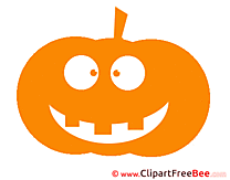 Positive Pumpkin Halloween Clip Art for free