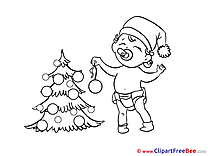 Baby Clipart New Year Illustrations