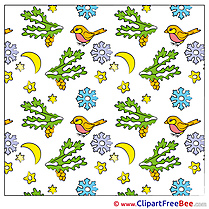 Decoration New Year Clip Art for free