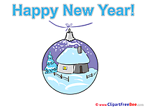 House Ball download New Year Illustrations