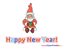Little Present Cliparts New Year for free