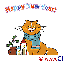 Plant Cat download Clipart New Year Cliparts
