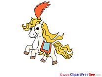 Little Pony free Cliparts Horse