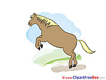 Nature free Cliparts Horse