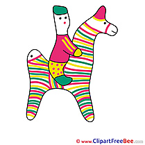 Soft Toy Clipart Horse Illustrations