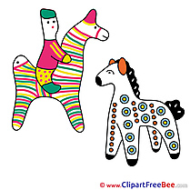 Soft Toys free Cliparts Horse