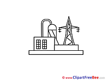 Power Station Clipart free Image download