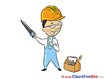 Worker Tools Saw Images download free Cliparts