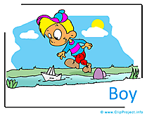 Boy Clipart Image free - Kindergarten Clipart Images for free