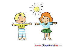 Children free Cliparts Kindergarten