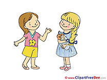 Friends Doll Pics Kindergarten free Cliparts