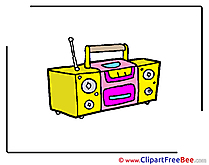Tape Player free Cliparts Kindergarten