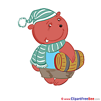 Teddy Bear Barrel Clip Art download Kindergarten