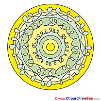 Cosmos Mandala download Illustration