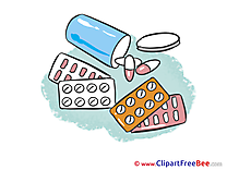 Medicaments Clipart free Illustrations
