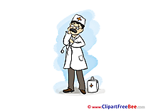 Medicine Doctor printable Illustrations for free